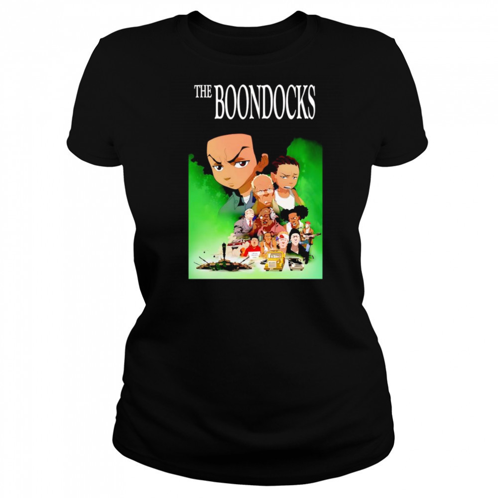 The Boondocks cartoon poster shirt Women's T-shirt