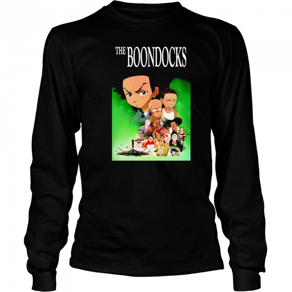 The Boondocks cartoon poster shirt Long Sleeved