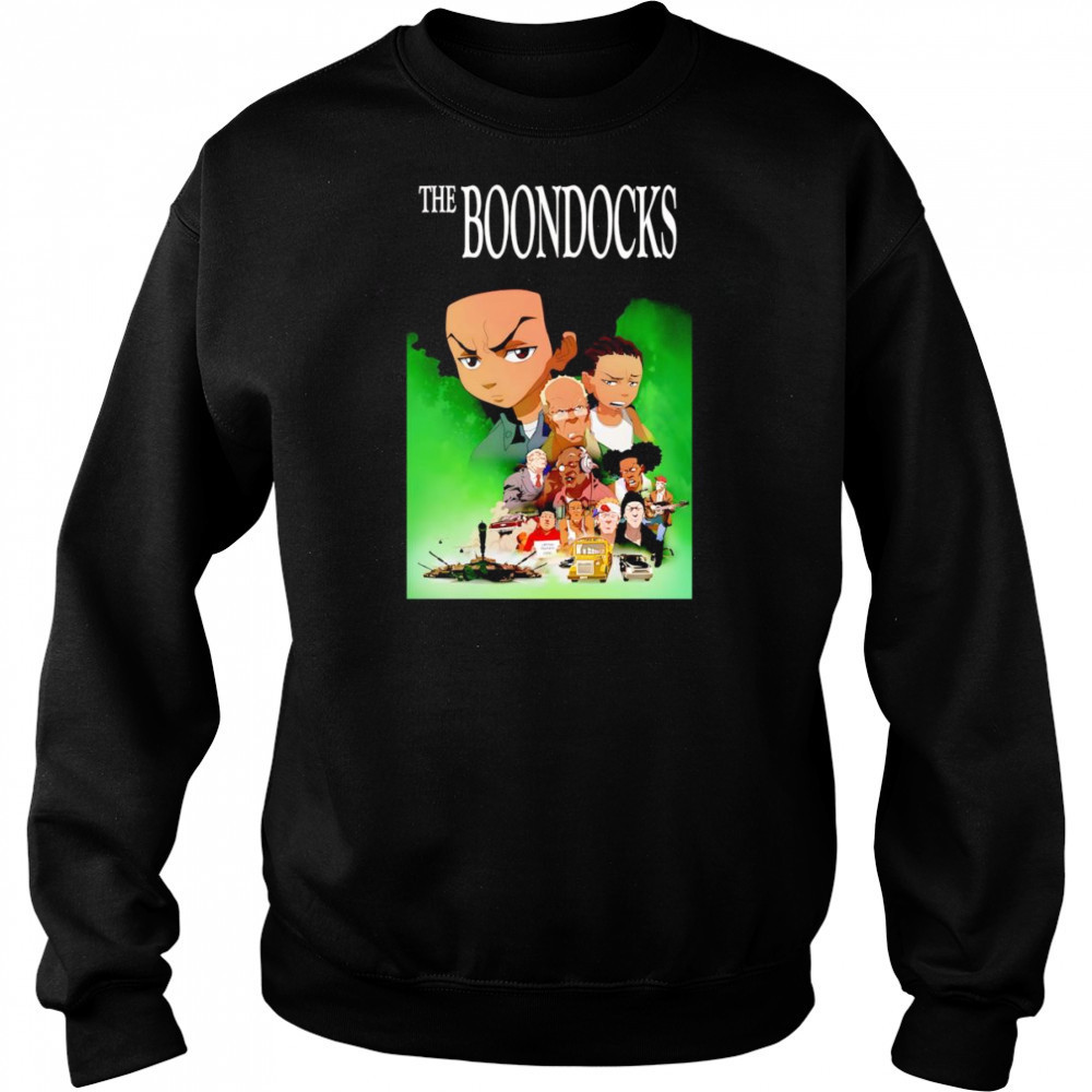 The Boondocks cartoon poster shirt Hoodie