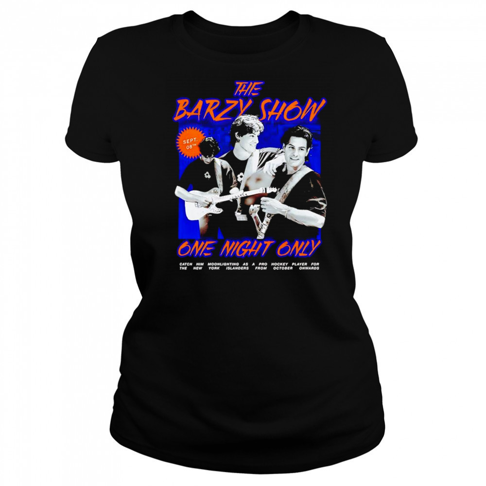The mathew barzal show one night only shirt Women's T-shirt