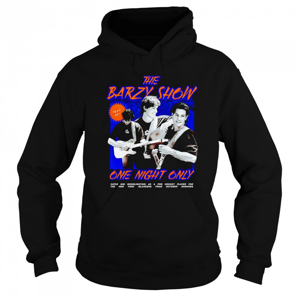 The mathew barzal show one night only shirt Sweatshirt