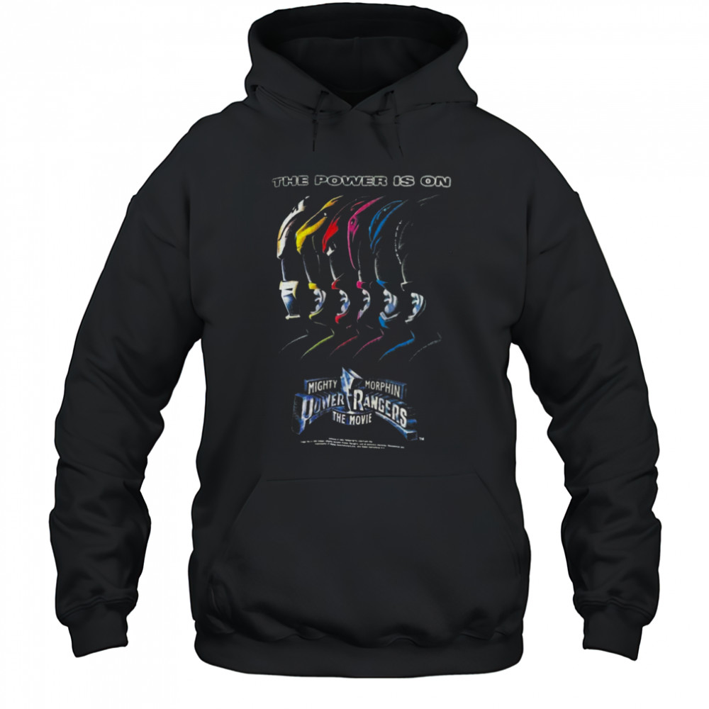 The Movie The Power Is On Black T Shirt Hoodie