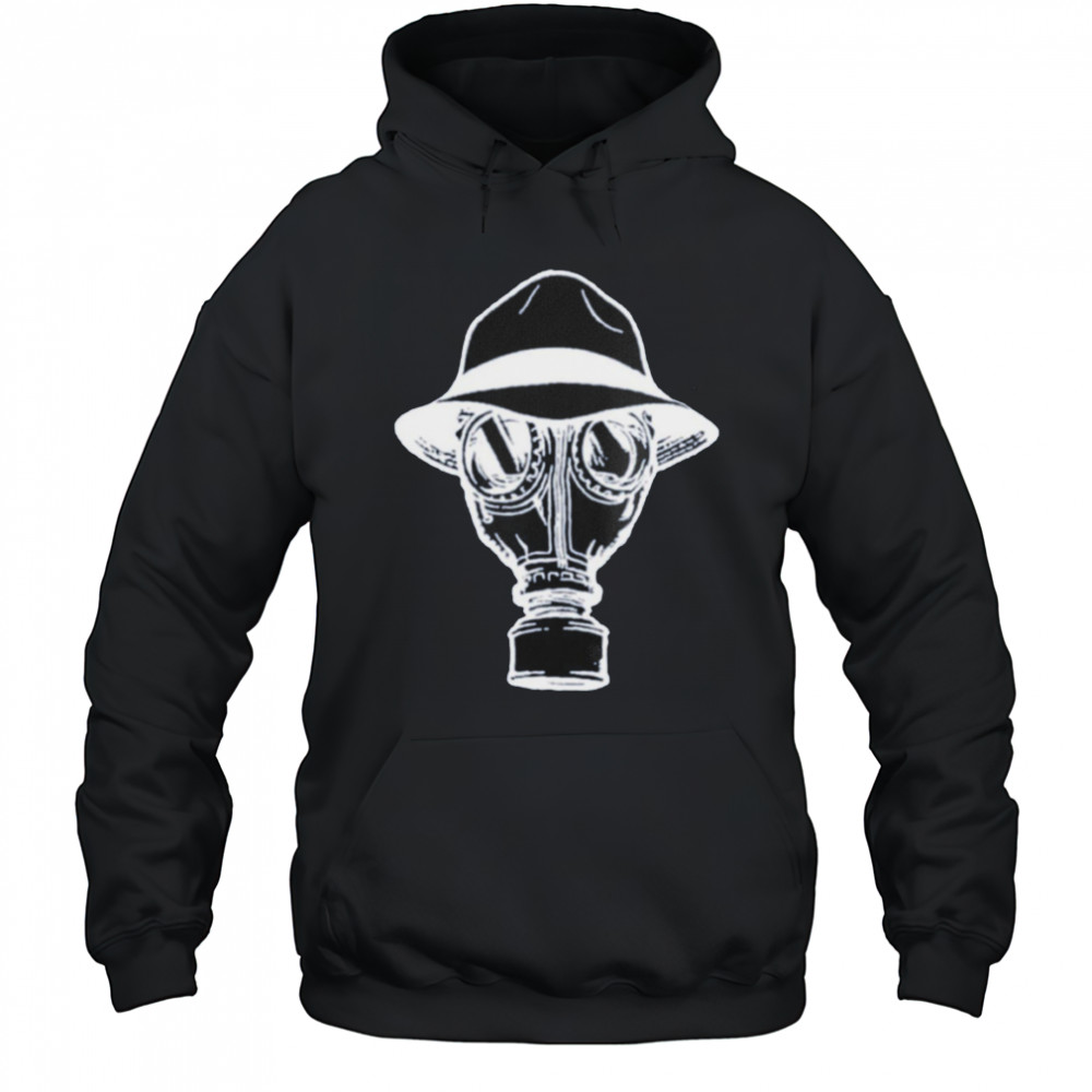 The Psycho Realm Gas Mask T Shirt Hoodie