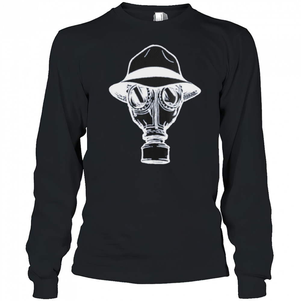 The Psycho Realm Gas Mask T Shirt Long Sleeved