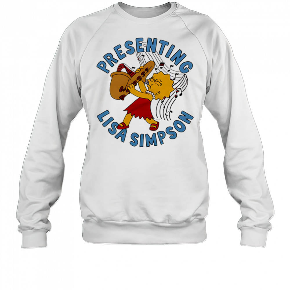 The Simpsons Presenting Lisa Simpson shirt Sweatshirt