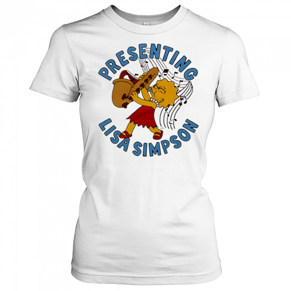 The Simpsons Presenting Lisa Simpson shirt Women's T-shirt