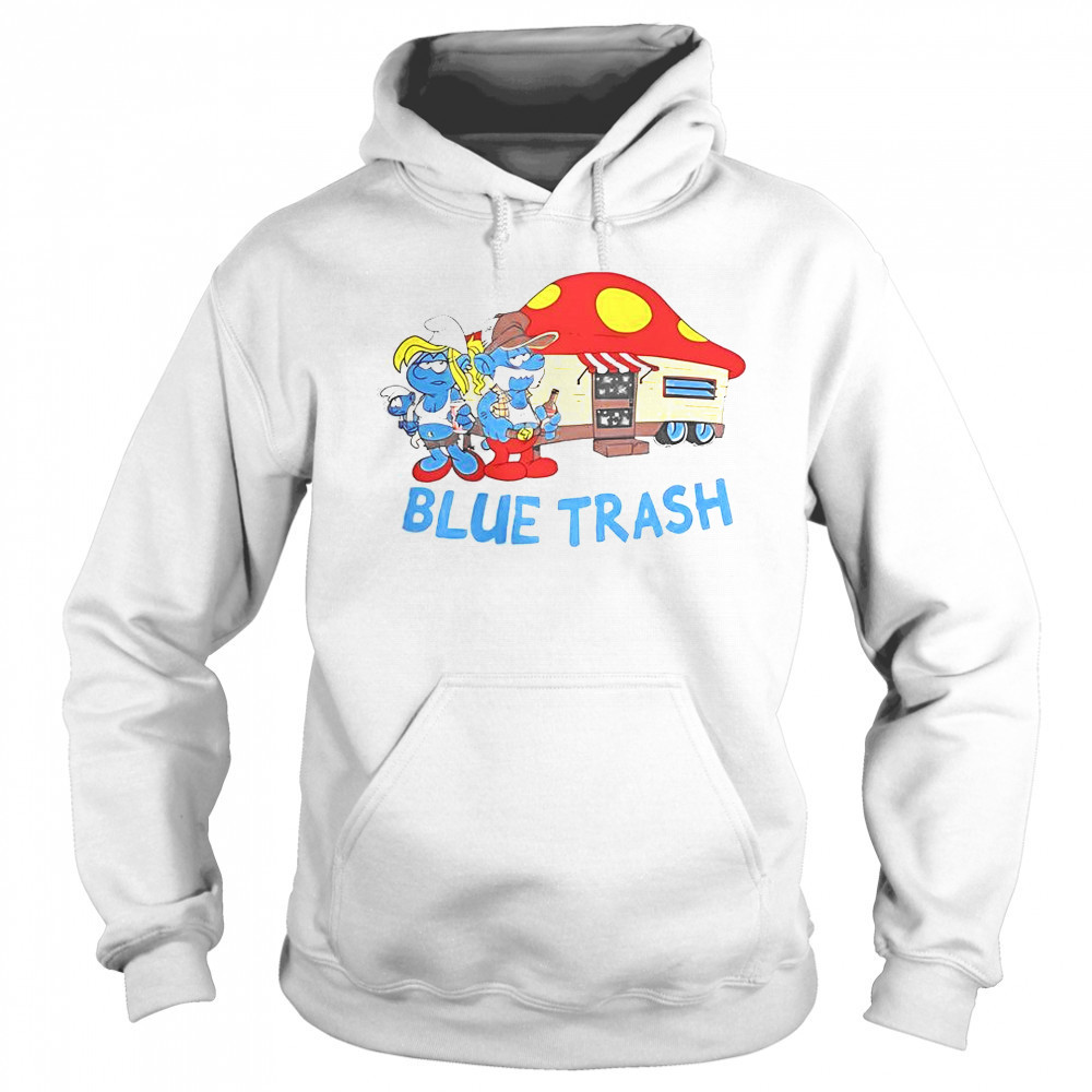The Smurfs Blue Trash T-Shirt Sweatshirt