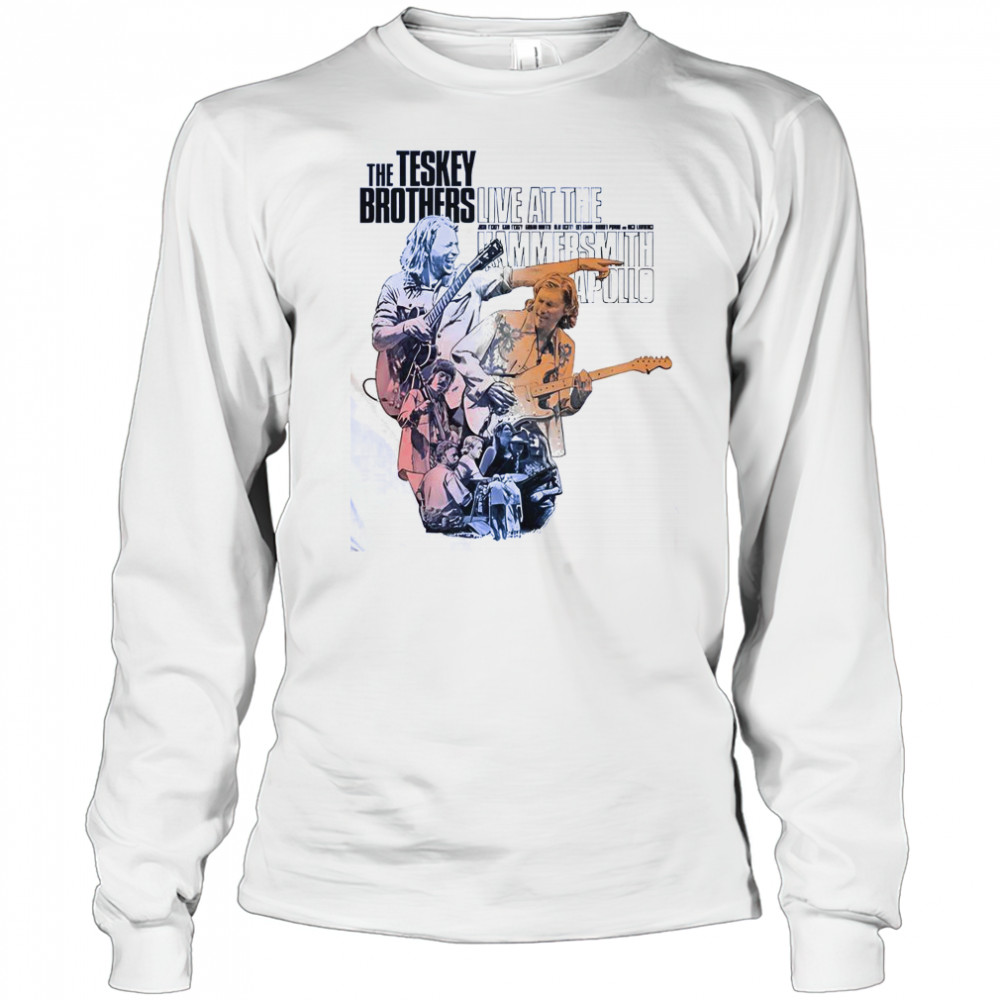 The Teskey Brothers Live At The Hammersmith Apollo Tour 2025 T-Shirt Long Sleeved