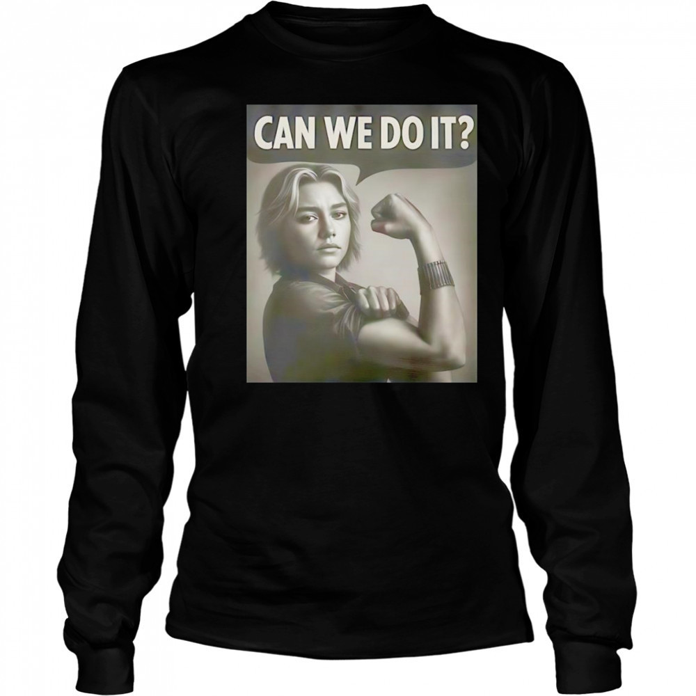 Thunderbolts Yelena can we do it shirt Long Sleeved