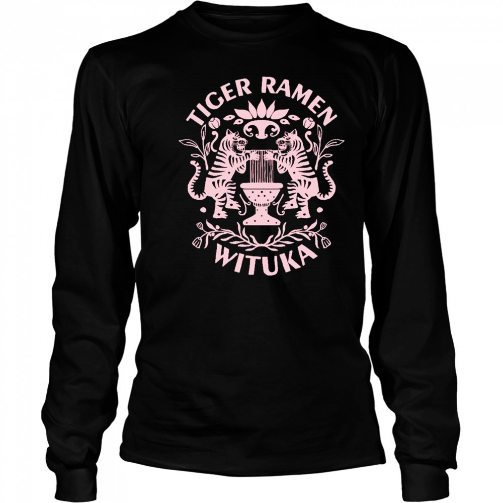 Tiger Ramen Wituka T-shirt Long Sleeved