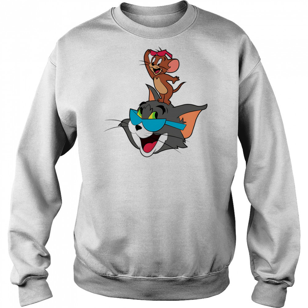 Tom and Jerry in Sunglasses funny shirt Hoodie