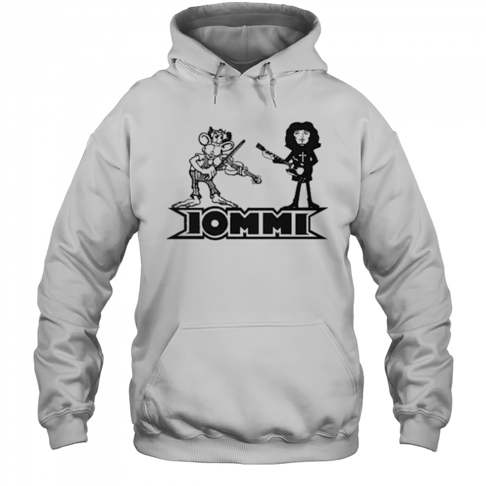 Tony Iommi And Monkey T-shirt Hoodie