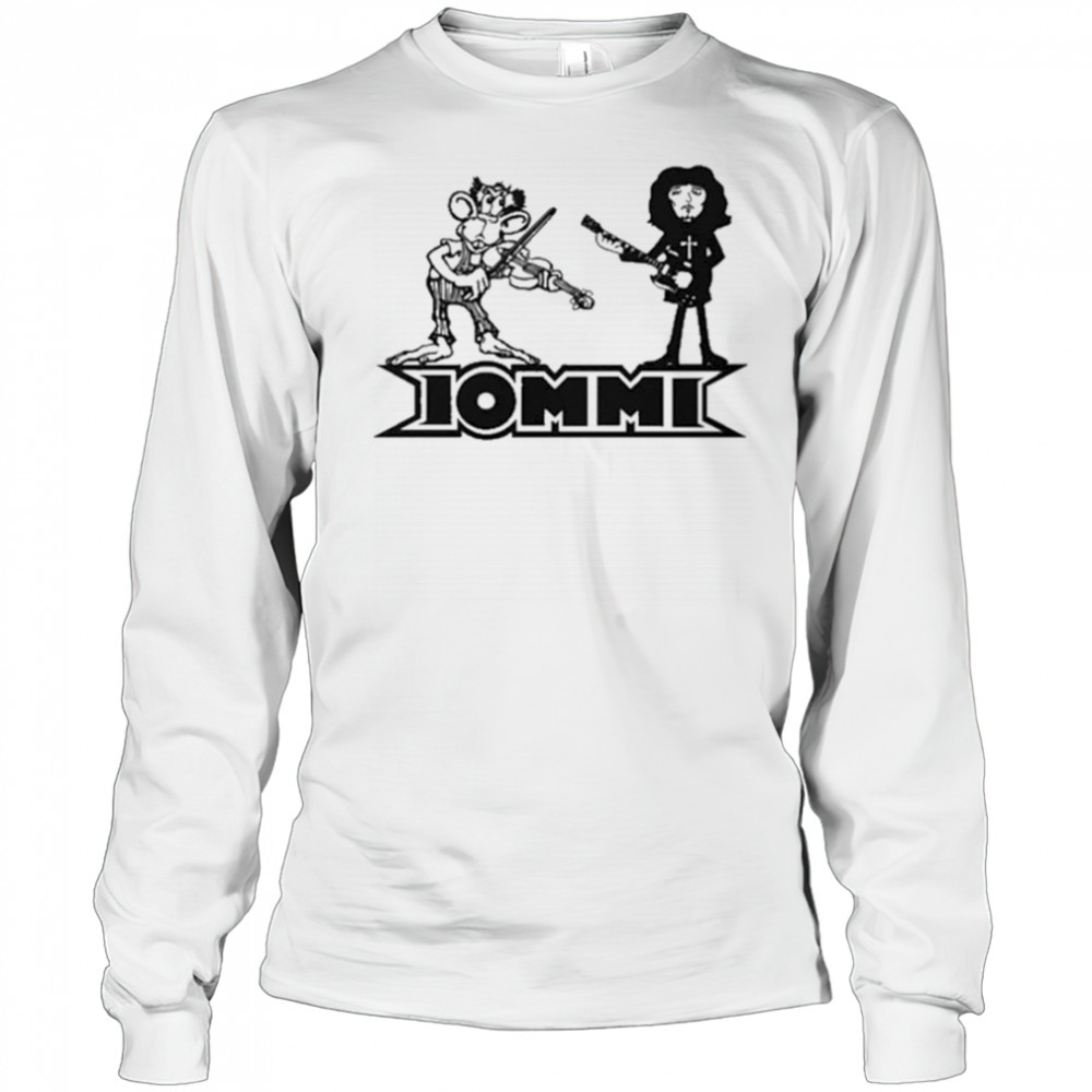Tony Iommi And Monkey T-shirt Long Sleeved