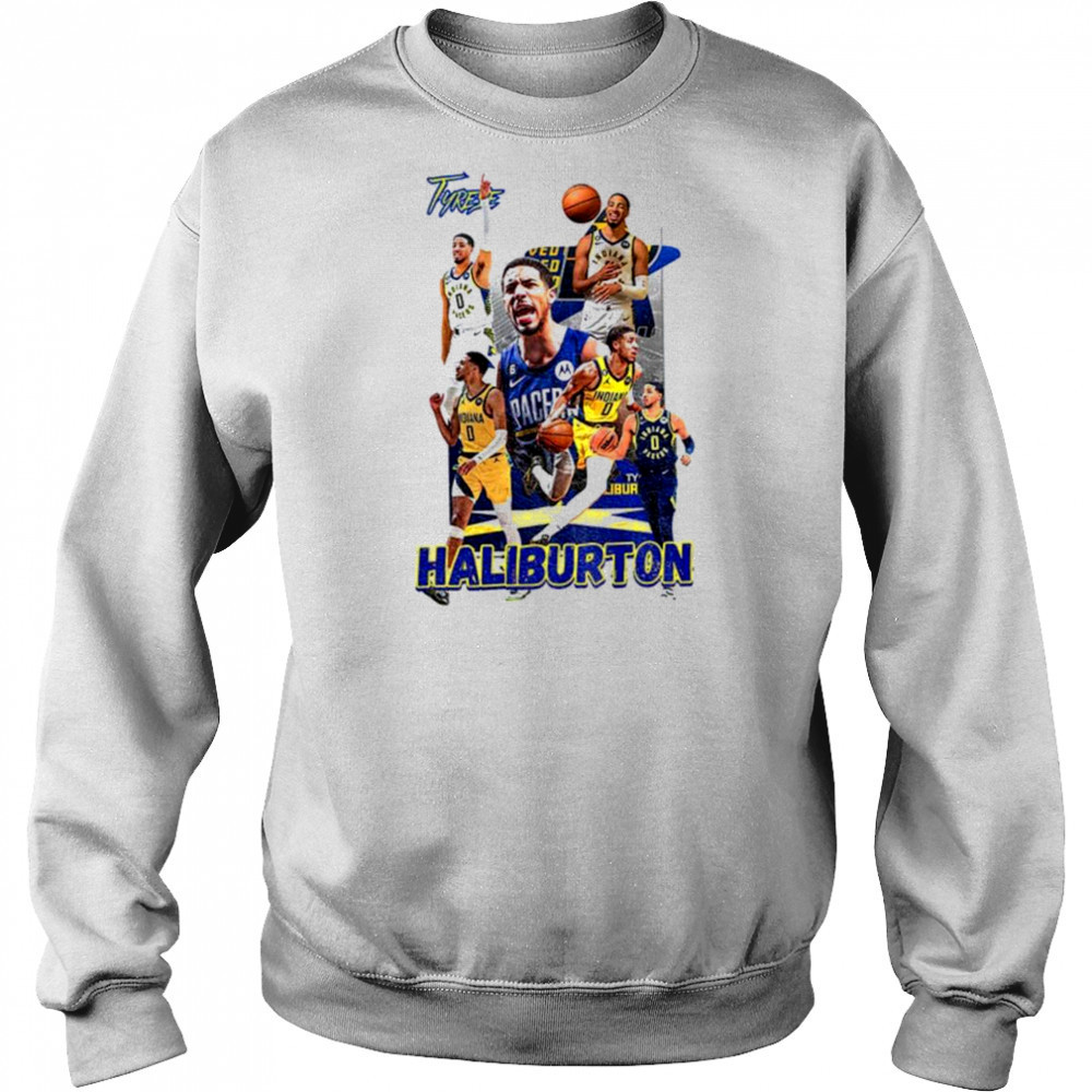 Tyrese Haliburton Graphic Pacers NBA Playoffs 2025 shirt Hoodie