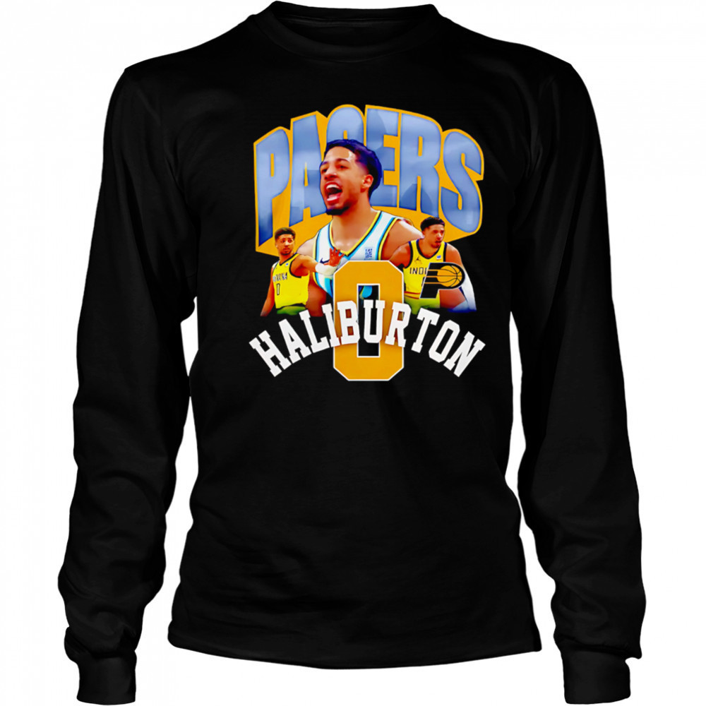 Tyrese Haliburton Indiana Pacers Fanatics Notorious 40 shirt Long Sleeved
