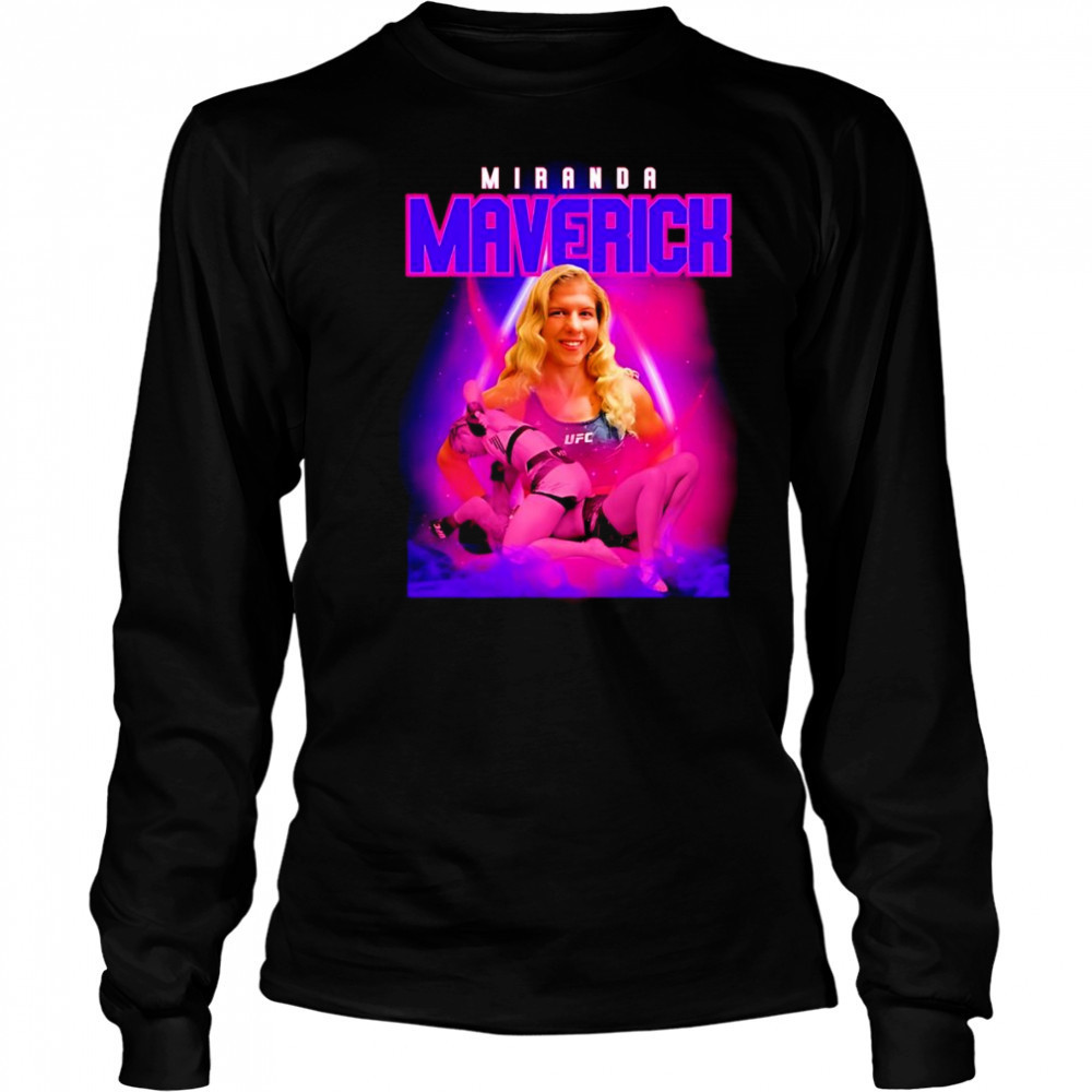 UFC Atlanta Miranda Maverick graphic shirt Long Sleeved