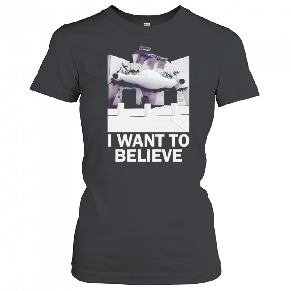 UFO i want to believe shirt Women's T-shirt