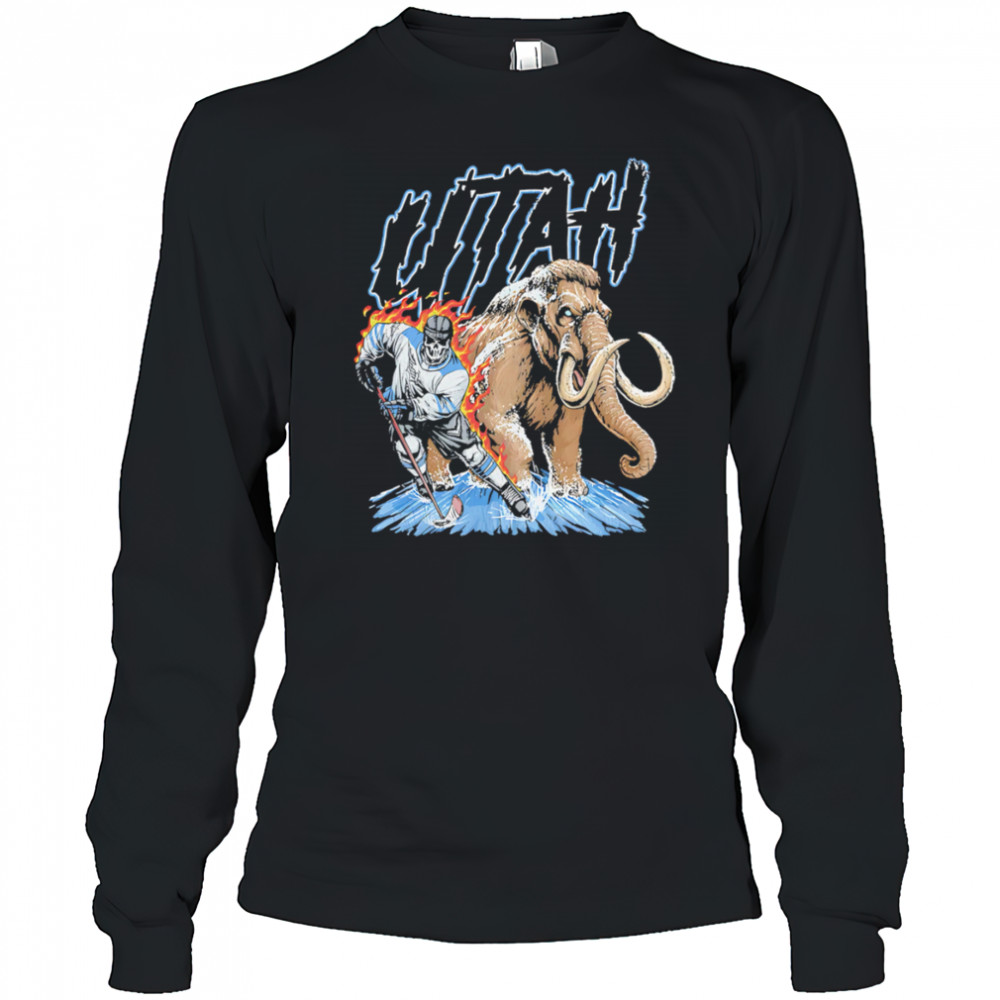 Utah Hockey Dt Essential Skeleton shirt Long Sleeved