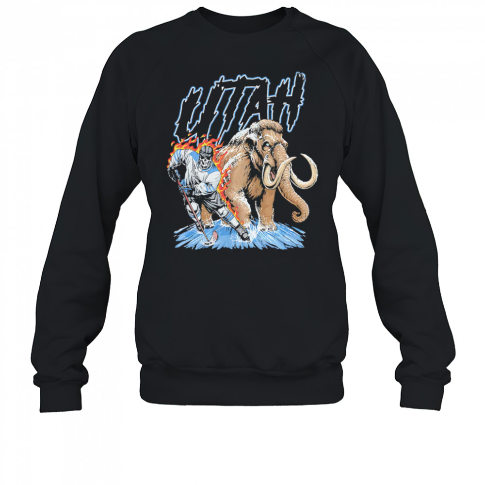 Utah Hockey Dt Essential Skeleton shirt Sweatshirt