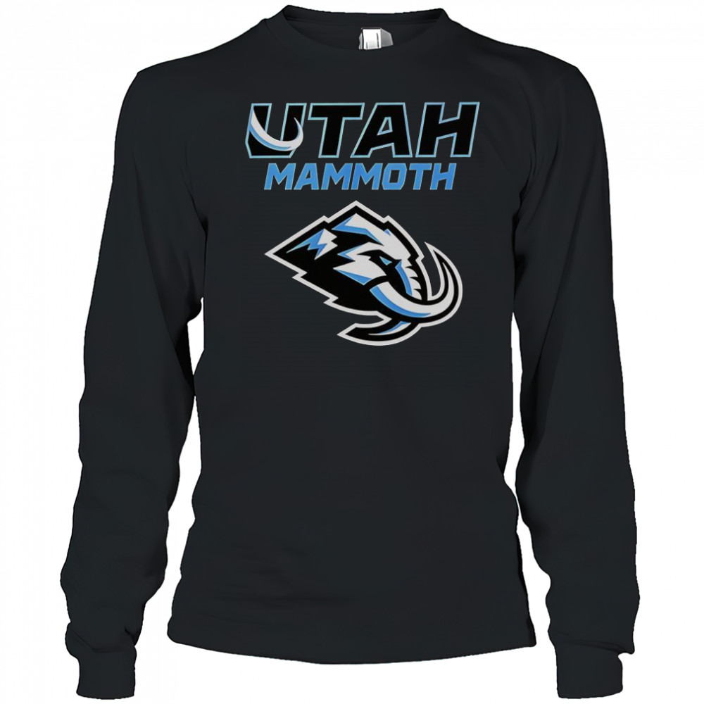 Utah Mammoth Logo 2025 T-Shirt Long Sleeved