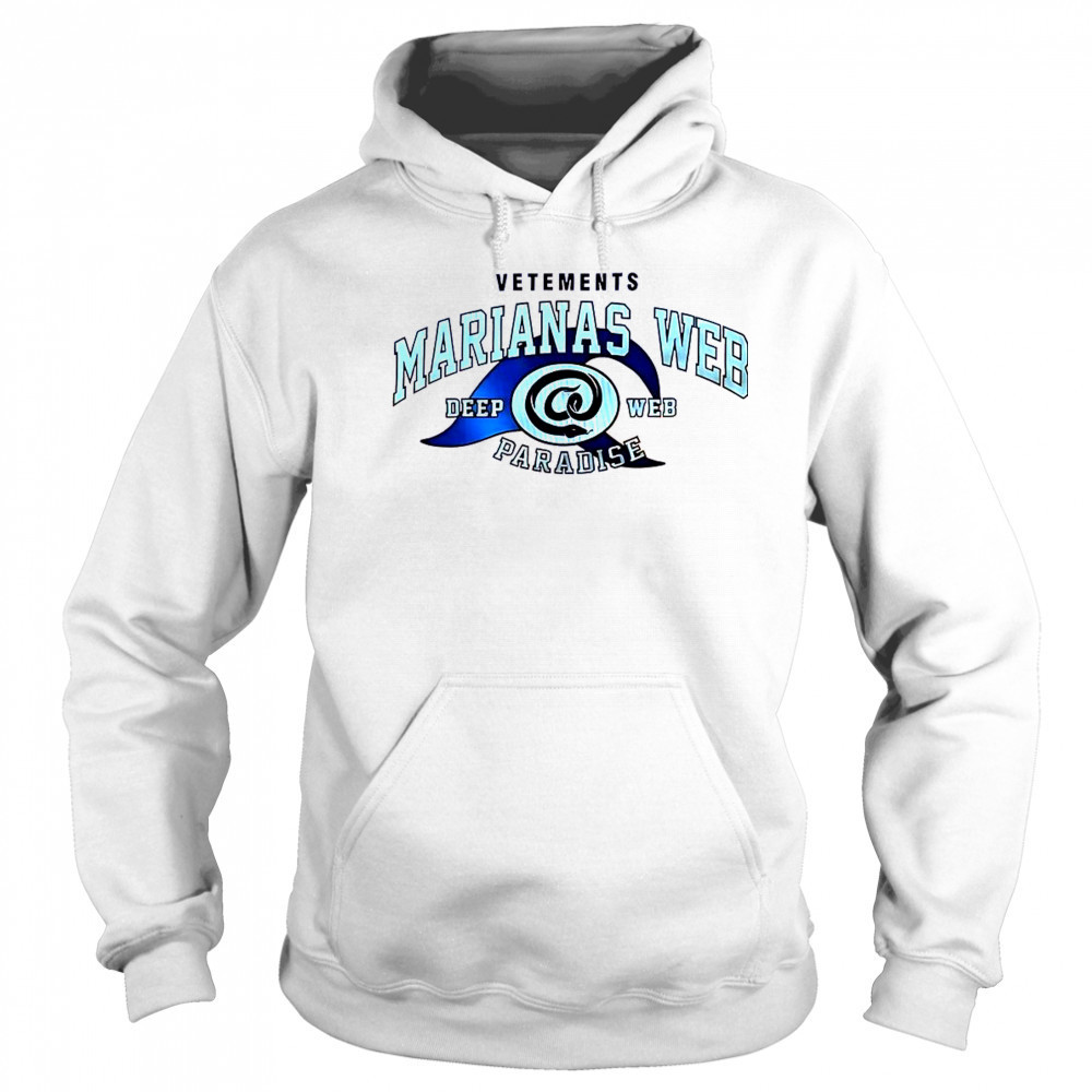 Vetements Marianas Web Deep Web Paradise T-Shirt Sweatshirt