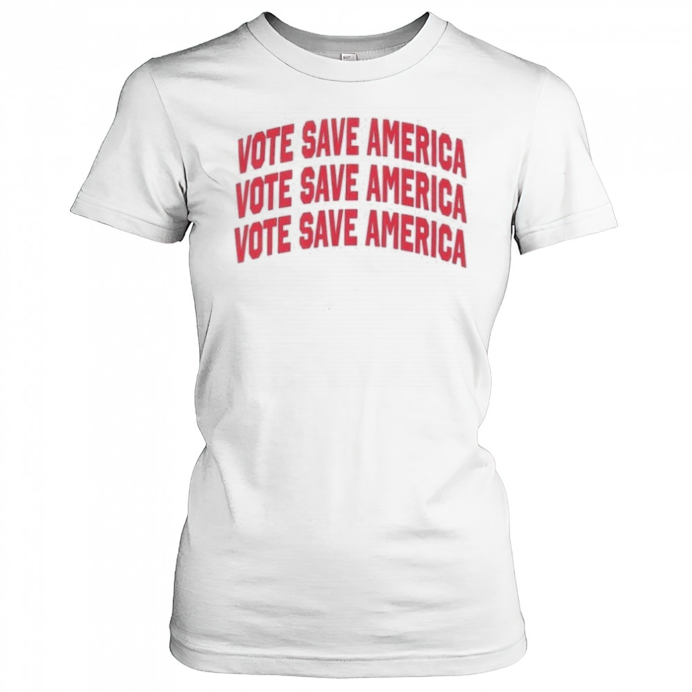 Vote Save America Letterman T-Shirt Women's T-shirt