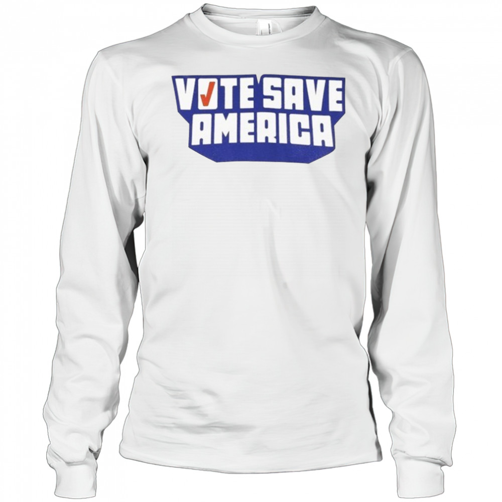 Vote Save America Logo T-Shirt Long Sleeved