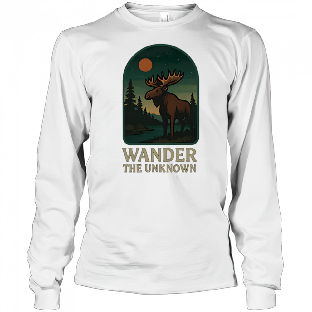 Wander The Unknown Mariner shirt Long Sleeved