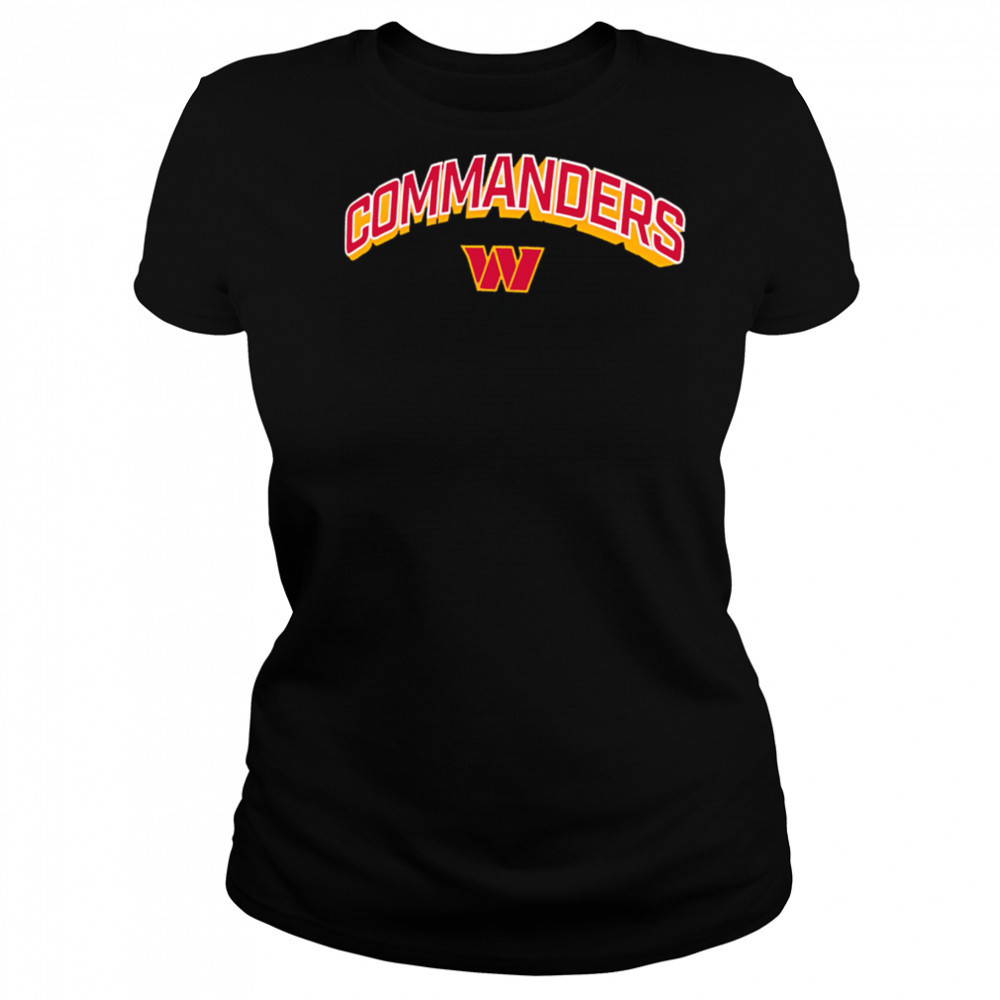 Washington Commanders NFL Velocity Performance arc shirt Women's T-shirt