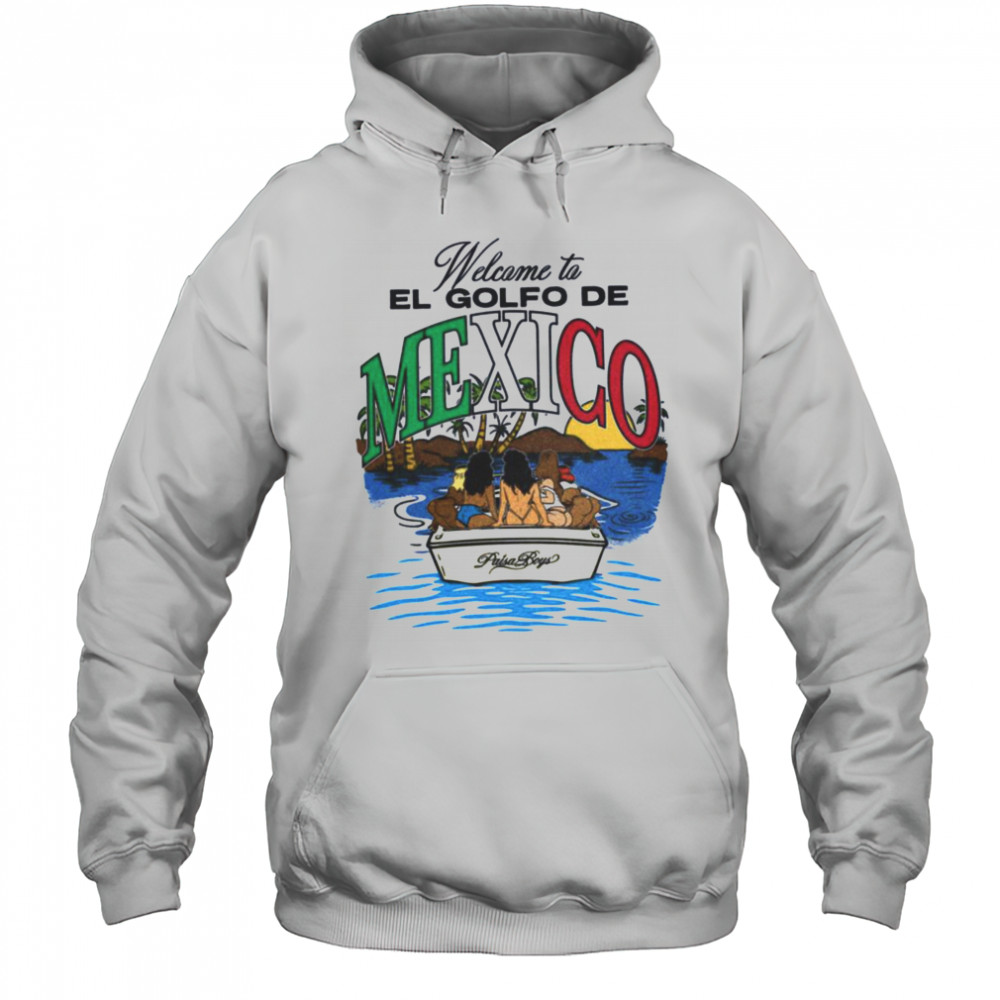 Welcome to El Golfo De Mexico Paisa Boys T Shirt Hoodie
