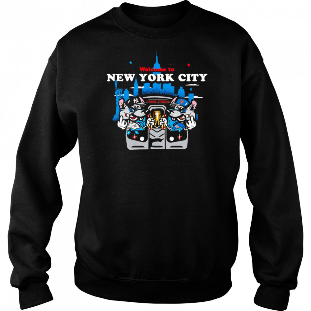 Welcome To New York City Yankee Stadium shirt Hoodie