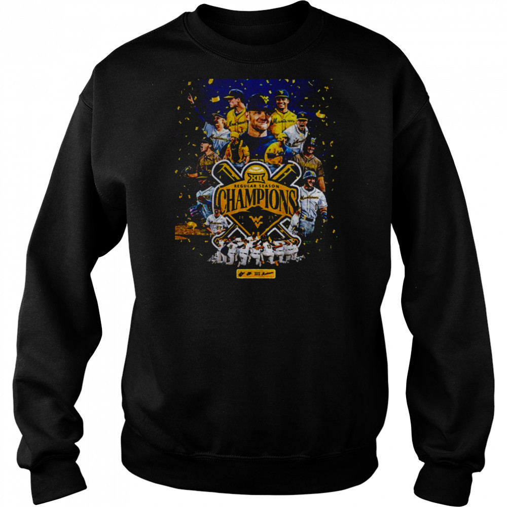 West virginia Mountaineers Baseball Regular Season Champions 2025 Baseball shirt Hoodie