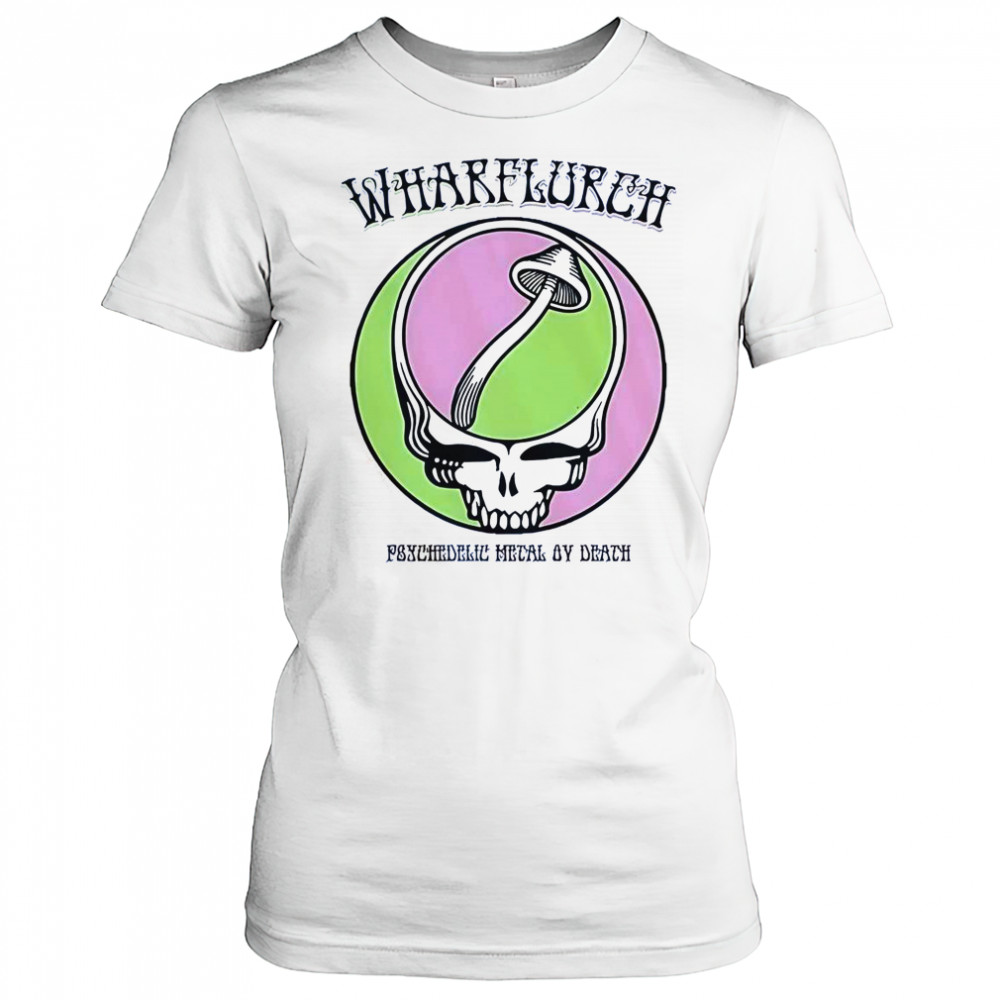 Wharflurch X Grateful Dead Psychedelic Metal By Death T-Shirt Women's T-shirt