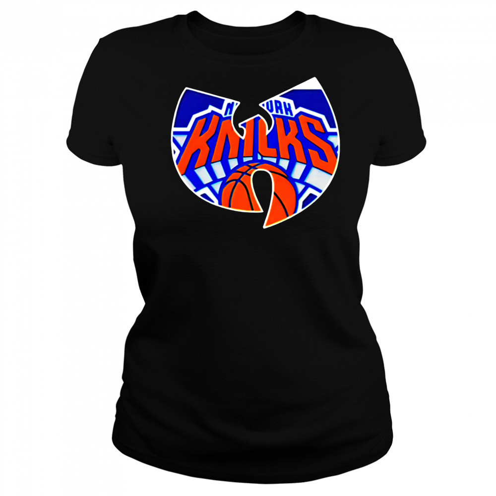 Wu Tang New York Knicks Basketball logo shirt Women's T-shirt