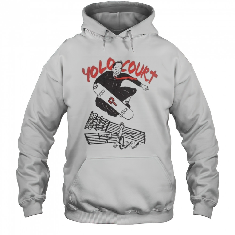 Yolo Court Skateboard T-shirt Hoodie