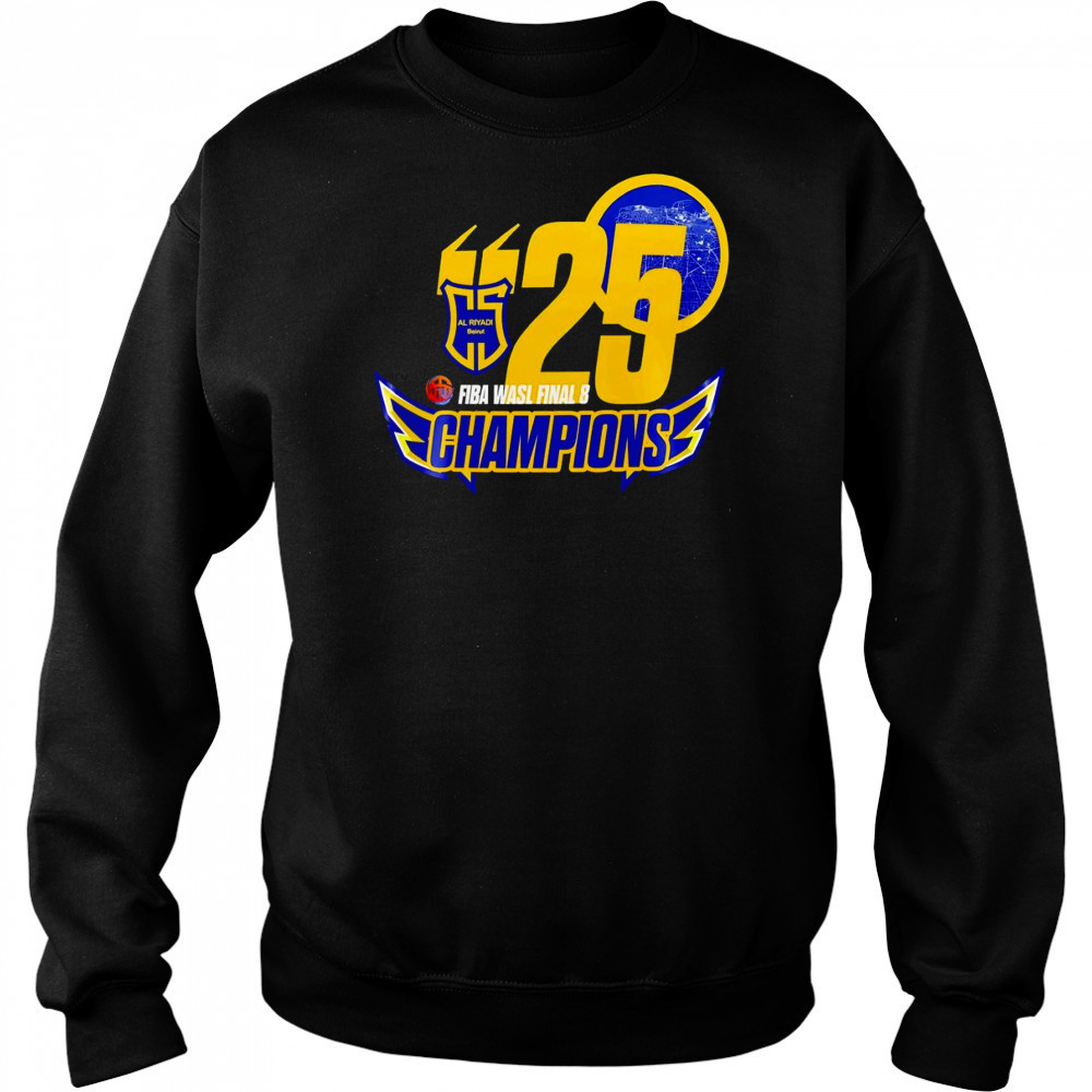 2025 Al Riyadi Fiba Wasl Final 8 Champions shirt Hoodie