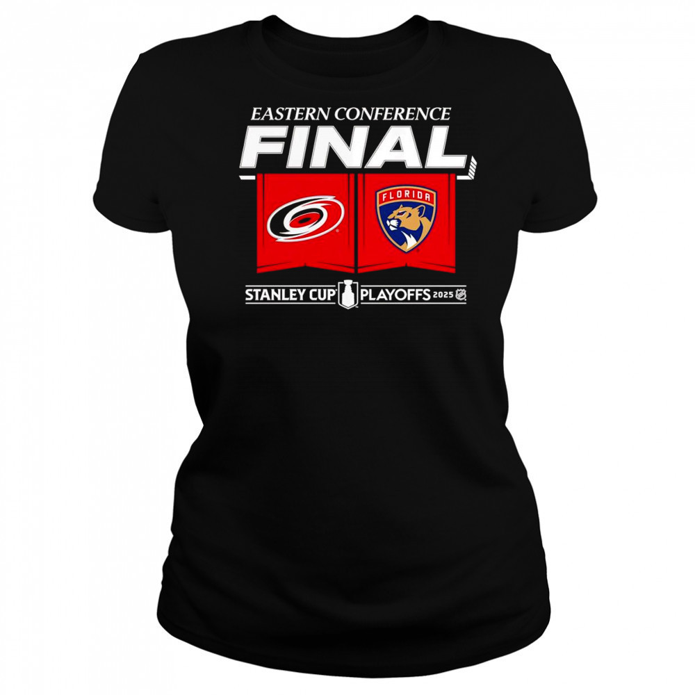 2025 Eastern Conference Final Florida Panthers vs Carolina Hurricanes shirt Women's T-shirt