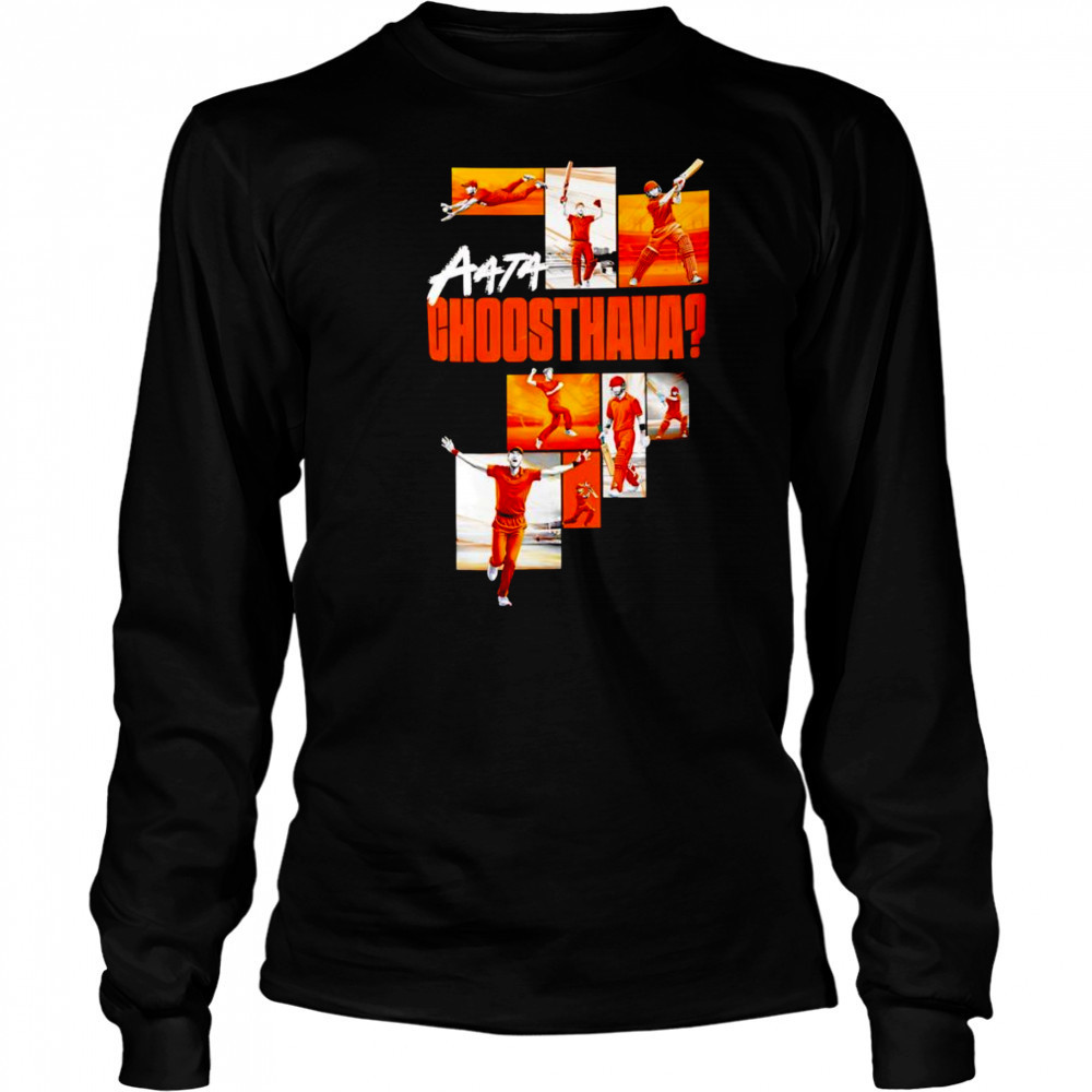 Aata Choosthava Long Sleeved