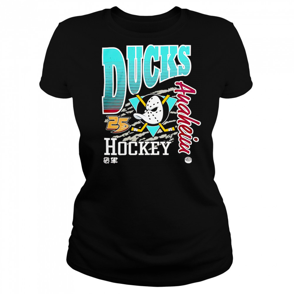 Anaheim Ducks Mitchell & Ness NHL Graphic Vintage 2025 shirt Women's T-shirt