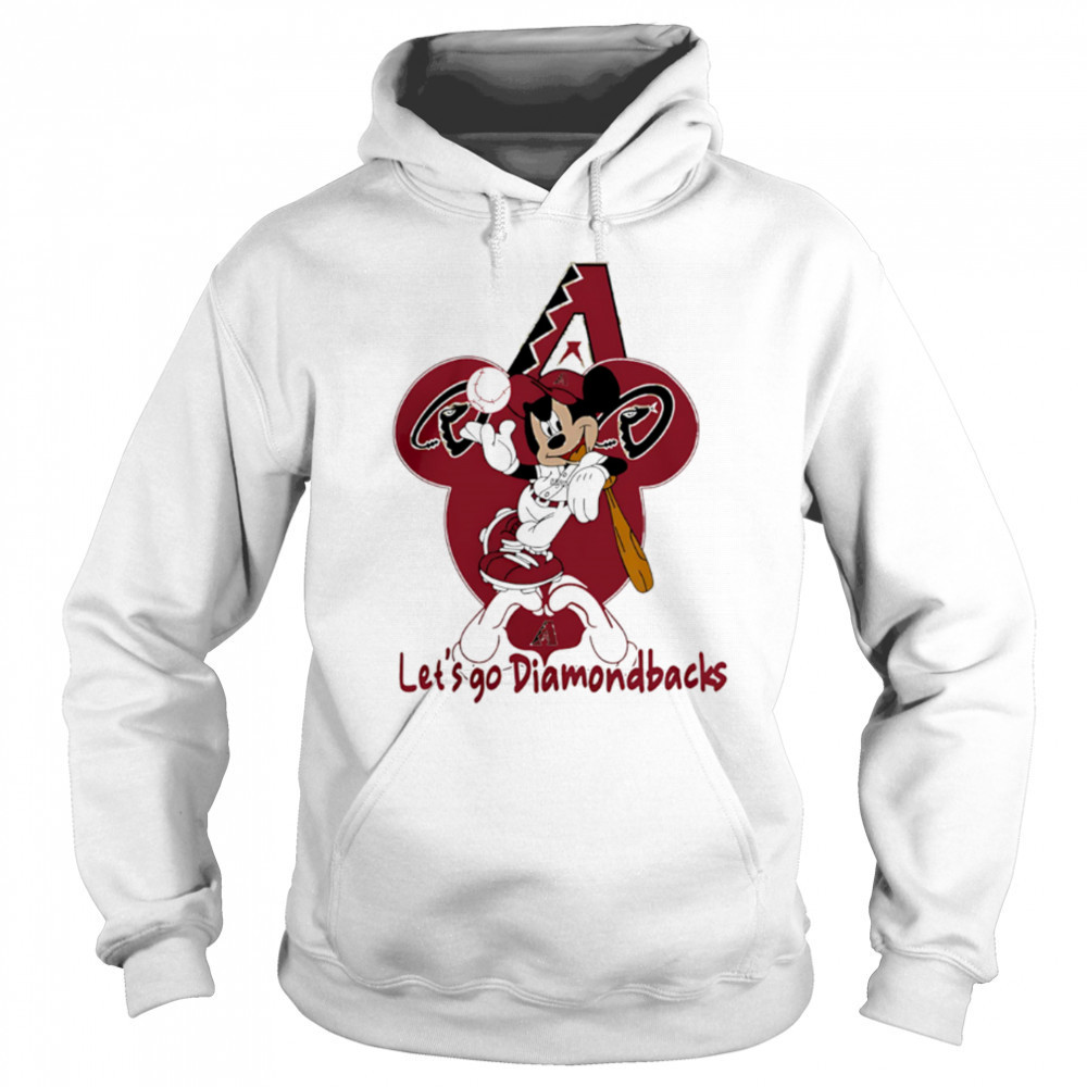 Arizona Diamondbacks Mickey Mouse Love Let’s Go Diamondbacks shirt Sweatshirt