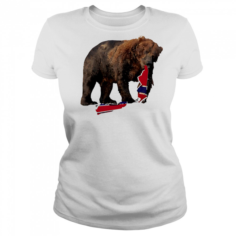 Awesome Bear Bruin Hockey Boston shirt Women's T-shirt