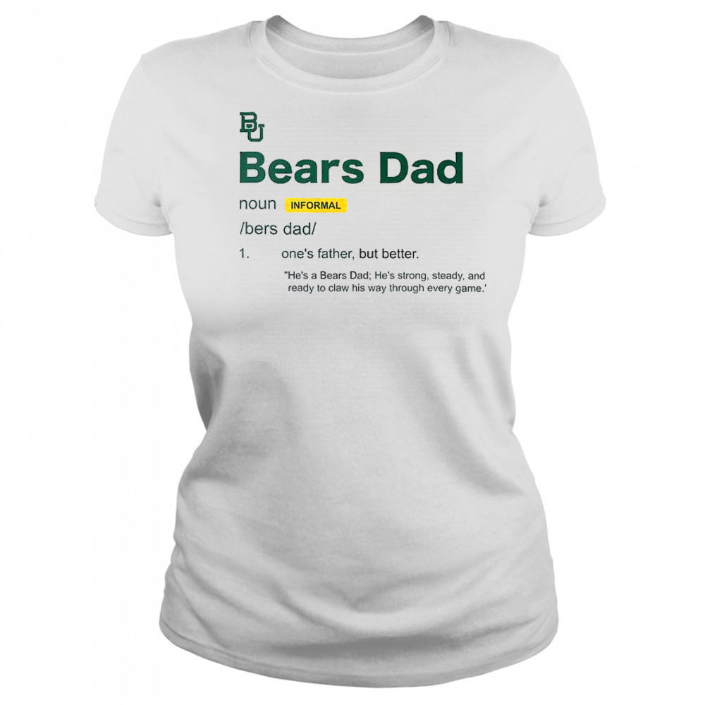 Baylor Bears Dad Definition T-Shirt Women's T-shirt