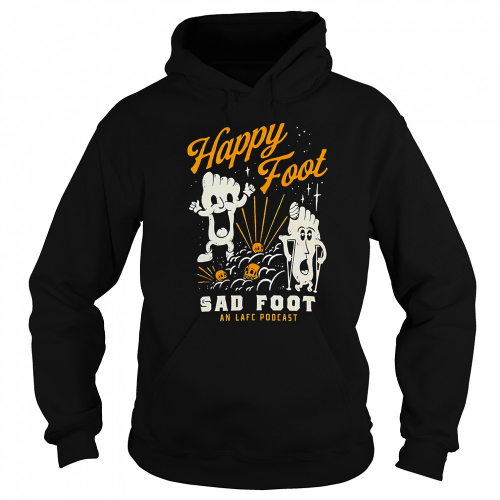 Biker Hand Drawn happy foot sad foot shirt Sweatshirt