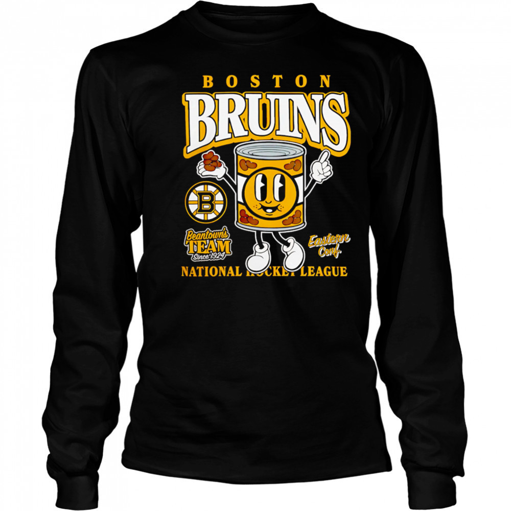 Boston Bruins Mitchell and Ness Local Food shirt Long Sleeved