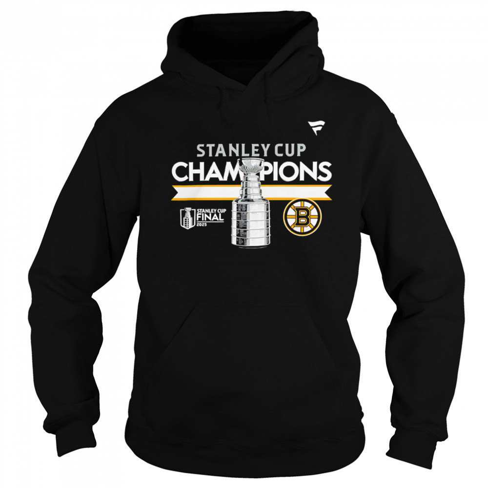 Boston Bruins NHL 2025 Stanley Cup Victory shirt Sweatshirt