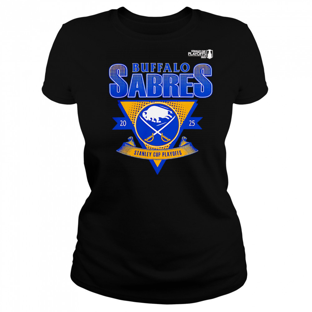 Buffalo Sabres 2025 Stanley Cup Playoff Participant Crease shirt Women's T-shirt
