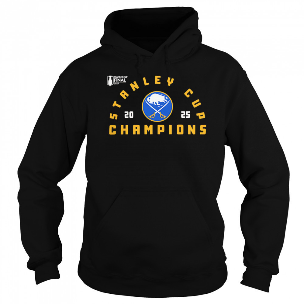 Buffalo Sabres Black 2025 Stanley Cup Champions shirt Sweatshirt
