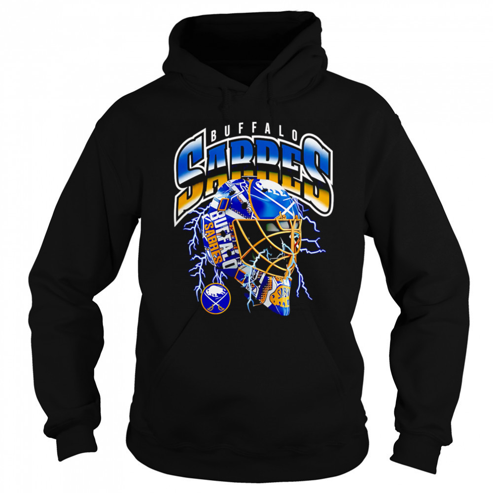 Buffalo Sabres Crease Lightning helmet shirt Sweatshirt