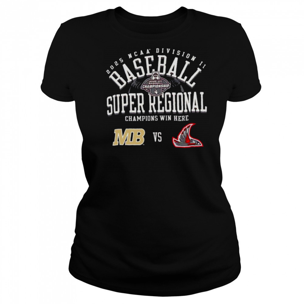 Colorado Mesa vs Northwest Nazarene NCAA Division II Baseball Super Regional Champion Win Here 2025 shirt Women's T-shirt