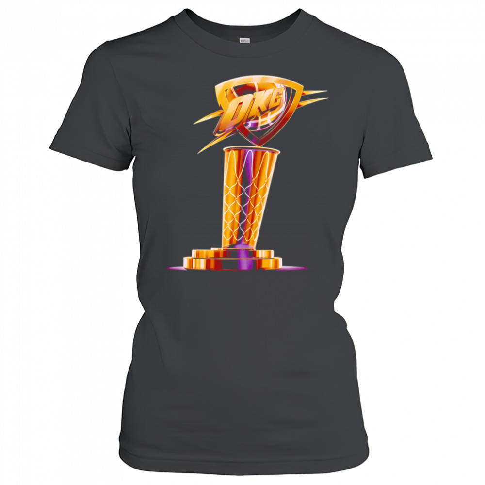 Cup Oklahoma City Thunder NBA champions Playoffs 2025 shirt Women's T-shirt